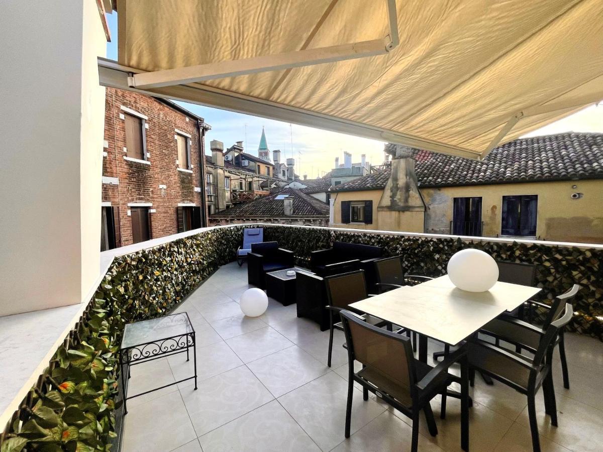 Ferienwohnung San Marco Terrace Venedig Exterior foto