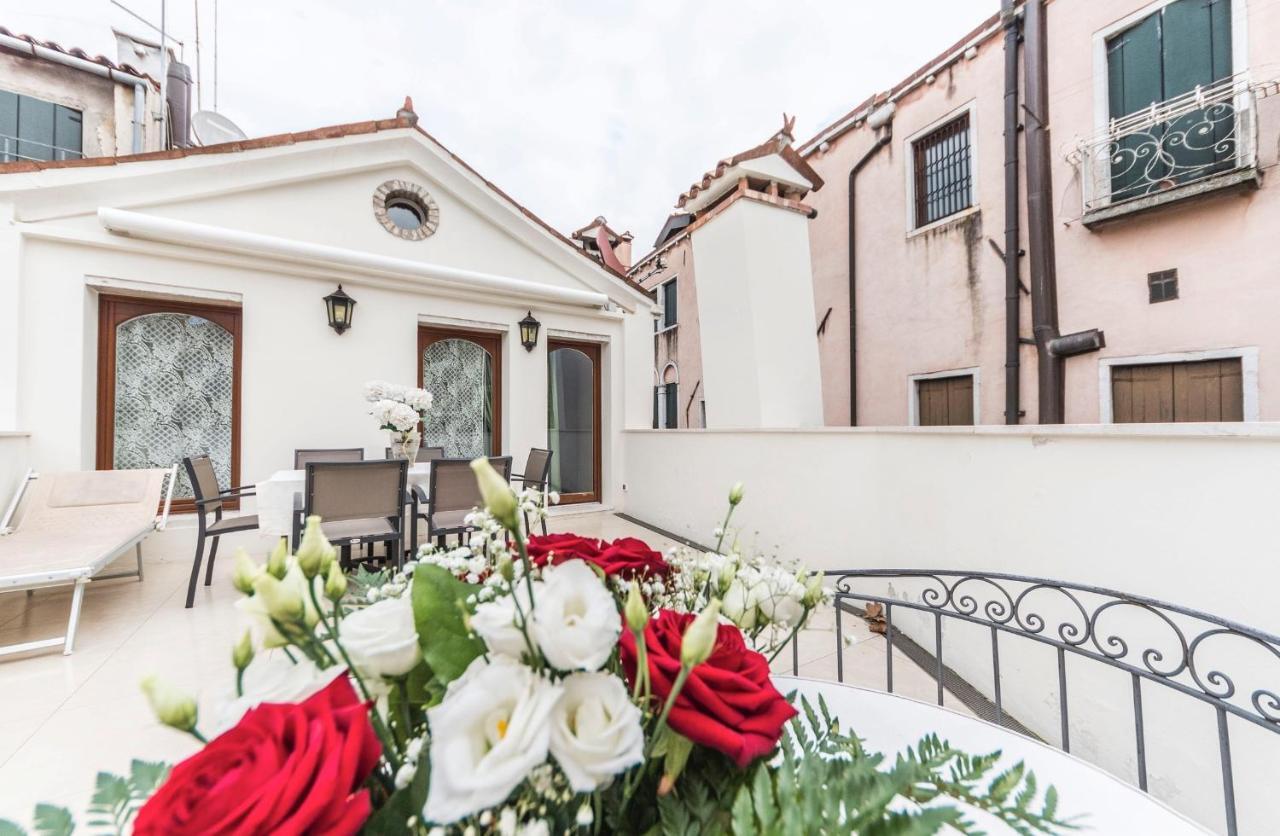 Ferienwohnung San Marco Terrace Venedig Exterior foto