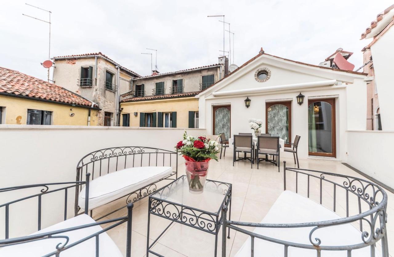 Ferienwohnung San Marco Terrace Venedig Exterior foto